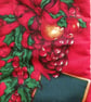 Reusable Festive Fabric Gift Bag, Bottle Bag - Image 6
