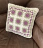 SALE...CUSHION ( includes insert ) ' Provence' . Alpaca, wool blend. Purple. - Image 5