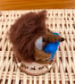 Needlefelted love hoggie - Image 2