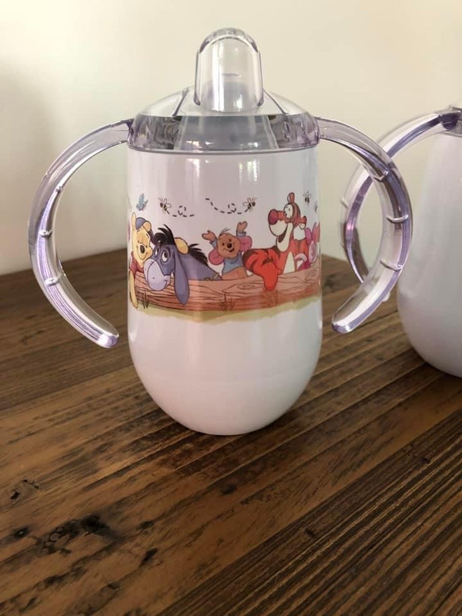 Sippy cups personalised 