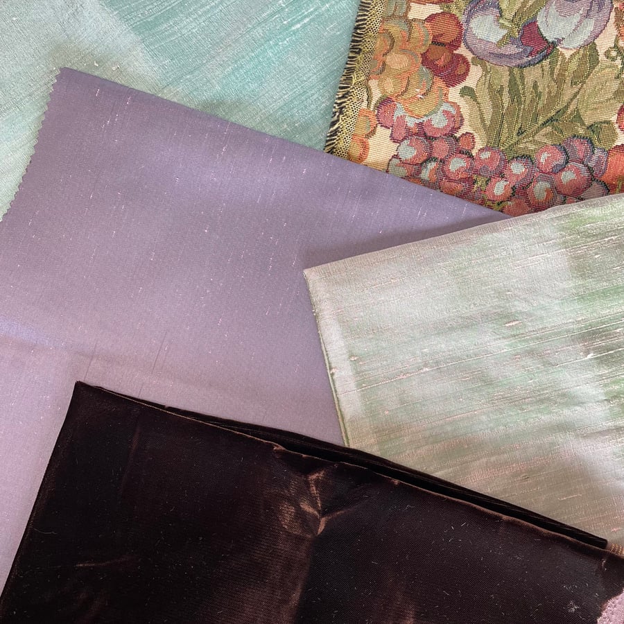 Patchwork package - silk, velvet and more