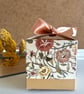 Gold floral wedding favour box birthday party sweet keepsake anniversary gift - Image 3