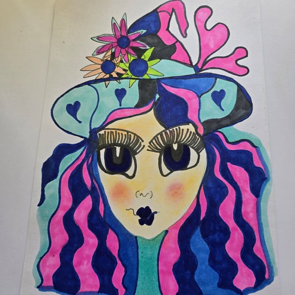 Fairy Witch Drawing 