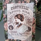 Vintage-style Greeting Card - Special greeting card - Crochet keepsake