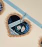 Seaside hessian hearts bunting  - Image 5