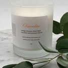 Clementine Candle - Rapeseed and Coconut blend
