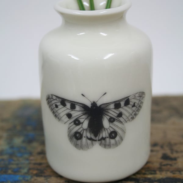 Butterfly bud vase