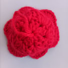 Crochet Christmas Bell (Red) - festive decoration