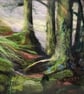 Needle felted picture forest trees  - Image 5
