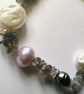 Stunning Natural Stone Labradorite and FRESHWATER PEARL BRACELET - Image 4