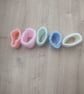 Five beautiful hand knitted bracelets