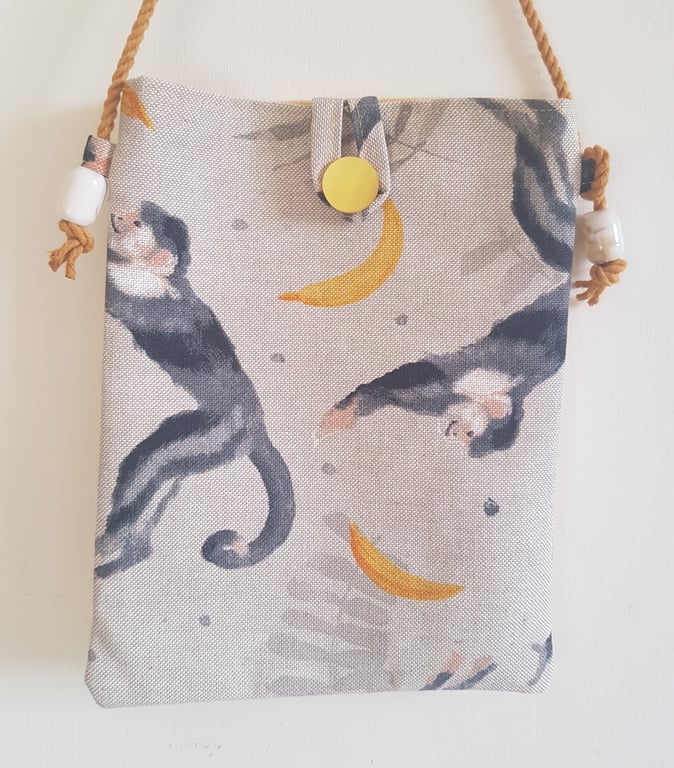 Crossbody bag: cheeky monkeys