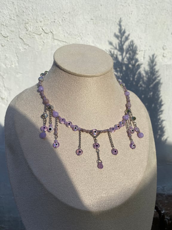 Phaidra - Evil Eye Choker Necklace 