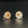 Silver Starfish Stud Earrings  - Handmade in UK
