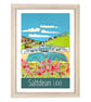 Saltdean Lido Brighton travel poster print by Susie West - Image 3