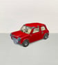 Fine Art Giclée Print Toy Car No.3 Red Mini