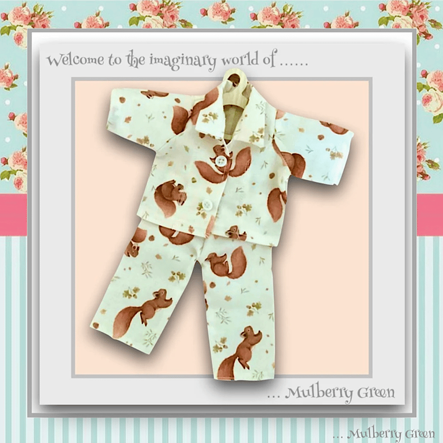 Squirrel Print Pyjamas