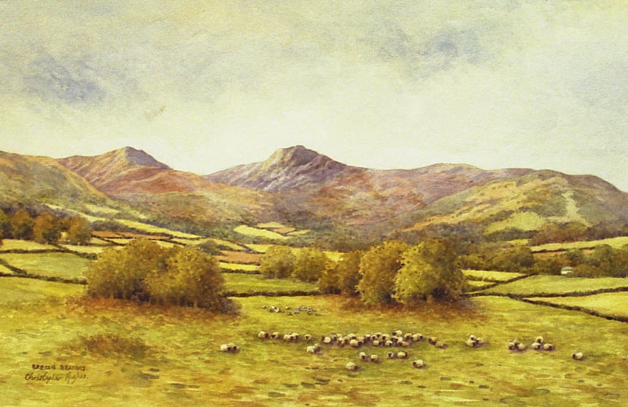 The Brecon Beacons. Signed Special Edition Print 