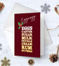 Set of 6 Cocktail Themed Christmas Cards - Image 4