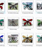Birthstone Butterfly Suncatcher Stained Glass Ruby July - Image 7