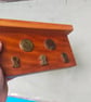 Vintage Tape Measure Key and Letter Rack 7