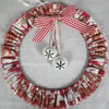 Fabric Christmas Wreath