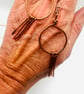 Root & Roam – Raw Copper Earrings - Image 2