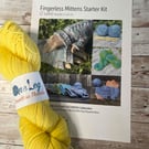 Fingerless Mittens Starter kit