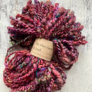 Hand spun art yarn Dimplepond 45g