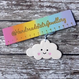 Smiley Cloud hanging decoration