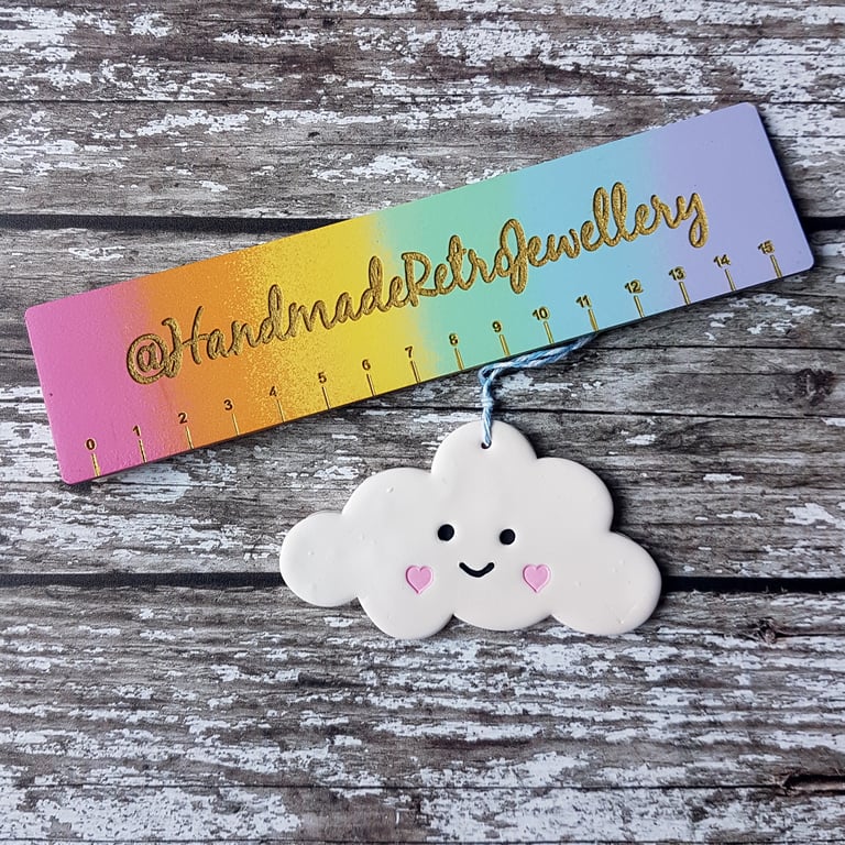 Happy Cloud hanging decoration