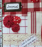 Appliquéd fabric covered journal - Image 4
