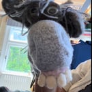 Miranda the sock puppet Mule