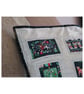 Doggie Christmas on a snowy day - cushion cover - Image 3