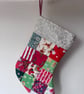 Summer Seconds - Christmas stocking - patchwork print - Image 2