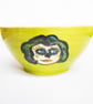 Bowl, Day of the Dead 4 heads Durable Stoneware Ceramic. - Image 3