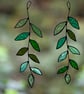 Stained Glass Leaf Suncatcher - Image 3