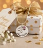 Personalised 65th Birthday Birthstone Necklace - Gift Boxed  - Free Delivery - Image 1