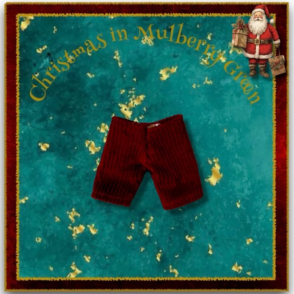 Pip Squeaks Burgundy Corduroy Trousers