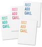 Just Add Cake Greetings Card - Image 1