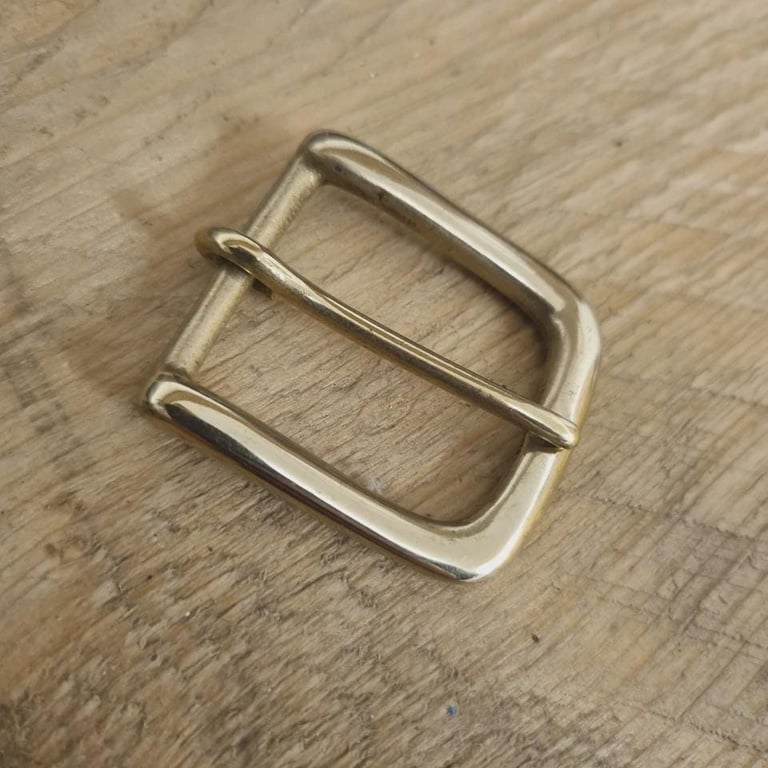 35mm Solid Brass Belt Buckle