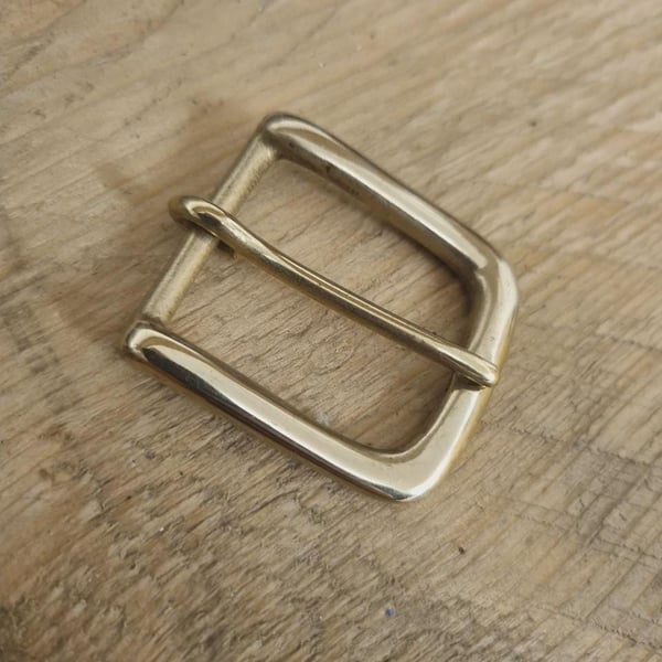 35mm Solid Brass Belt Buckle