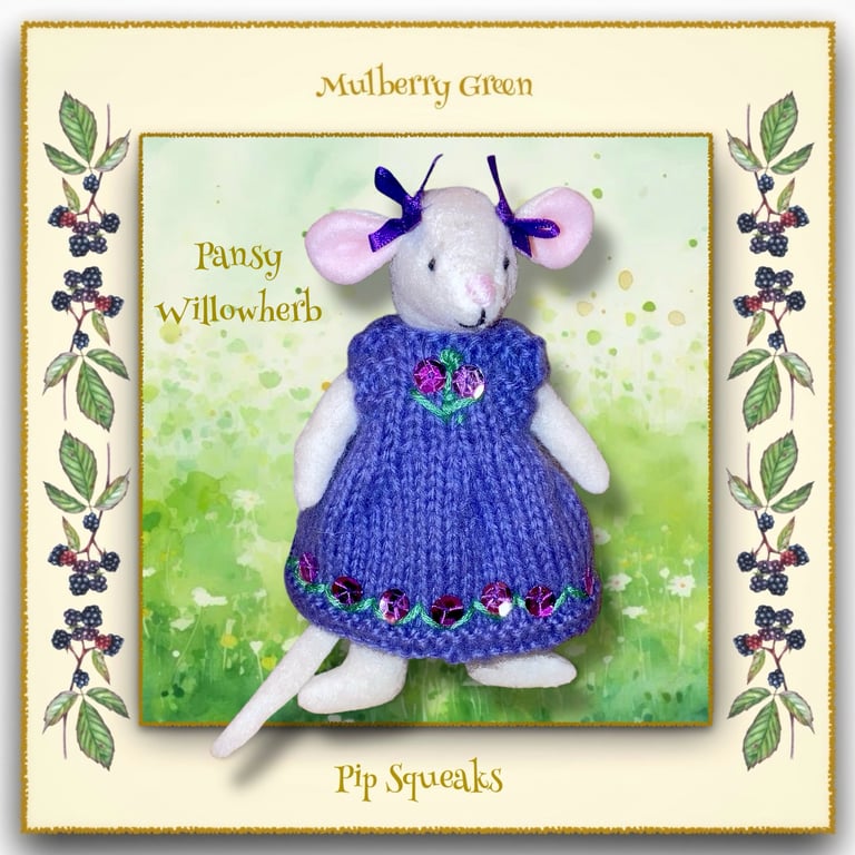 Pansy Willowherb - a young Pip Squeak from Mulberry Green 