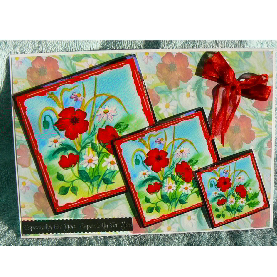 A Trio of Summer Poppies (EFY297)