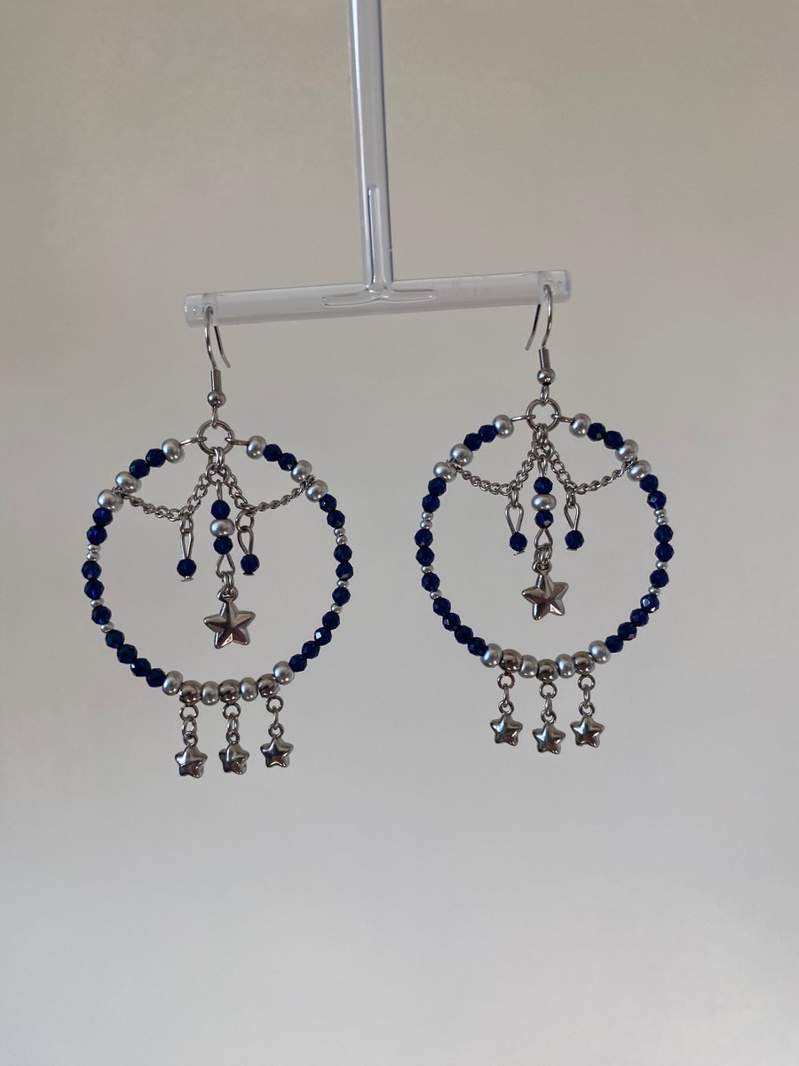 Sharna - Whimsygoth Star Earrings 