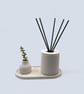 Handmade White Reed Diffuser Bottle Holder for Home Fragrance - Image 6