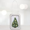 Christmas decoration, 3D tree in a little tin, 