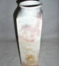 POTTERY TALL DECORATIVE SQUARE VASE 11 INS TALL X 3 INS WIDE - Image 4
