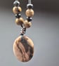 Picture Jasper Oval Pendant - Image 2