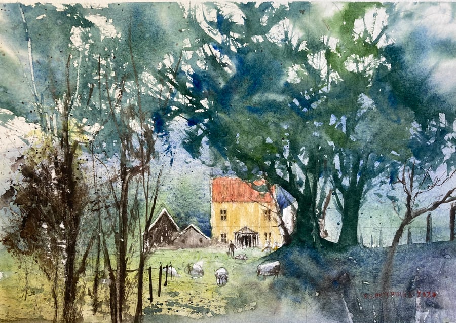 Aldis Farm (Original Watercolour)
